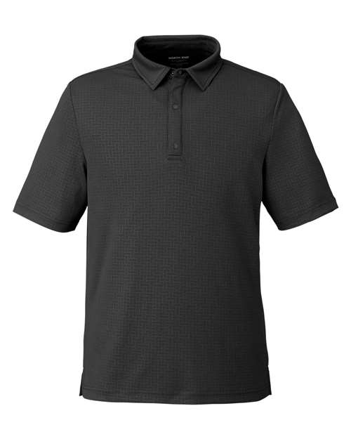 Men's Replay Recycled Pique Polo — Black