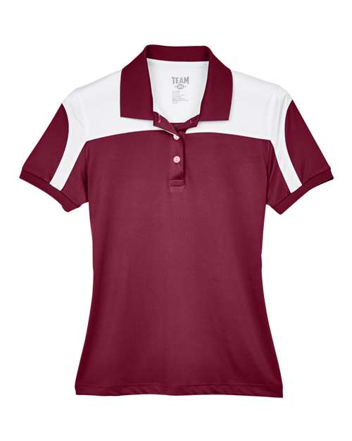 Women's Victor Performance Polo — Sport Maroon