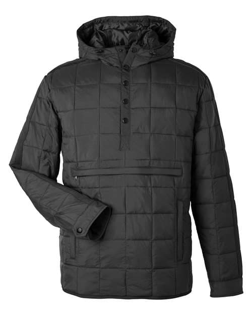 Unisex Aura Packable Anorak — Black