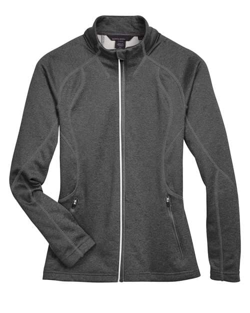 Women's Gravity Performance Fleece Jacket — Carbon Heather