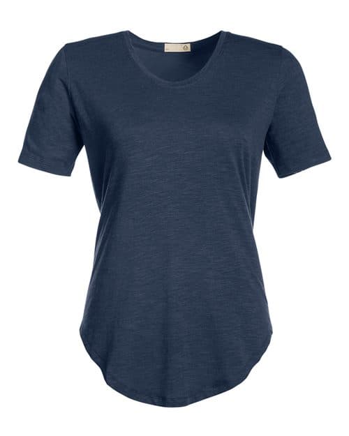 Women's Longline T-Shirt — Classic Navy