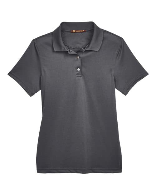 Women's Advantage Snag Protection Plus IL Snap Placket Polo — Dark Charcoal