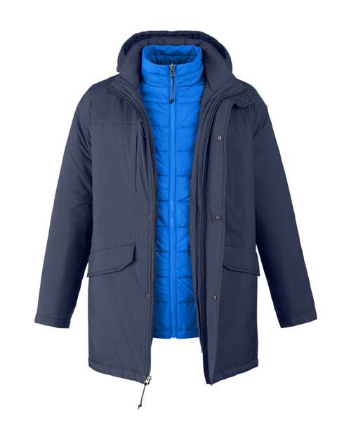 Men's Inspire 3-in-1 Jacket with Insulated Liner — Classic Navy/ True Royal