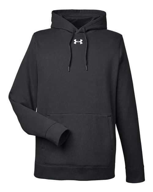Men's Hustle Hooded Sweatshirt — Black/ White