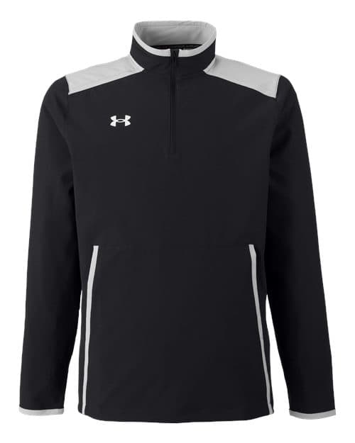 Men's Motivate 3.0 Quarter-Zip Pullover — Black/ Mod Grey/ White