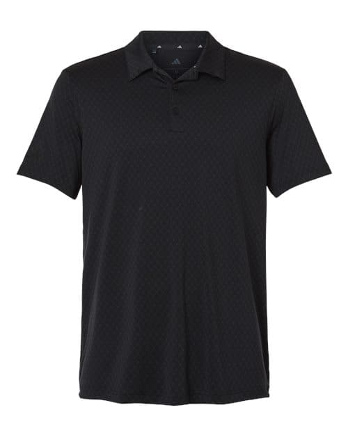 Men's 4-Way Stretch Printed Polo — Carbon