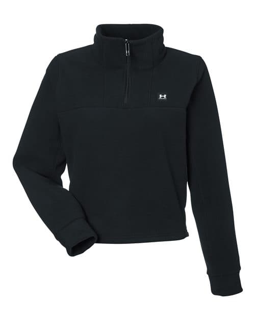 Women's Expanse Fleece Half-Zip Pullover — Black/ Black