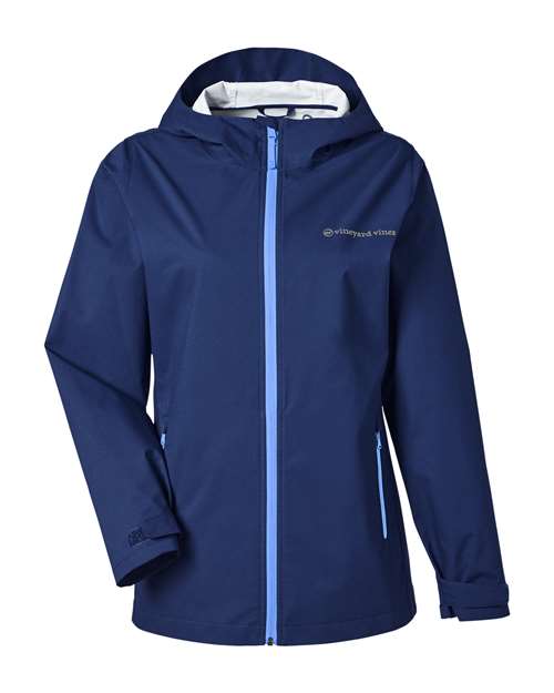 Women's Rain Shell Jacket — Deep Bay