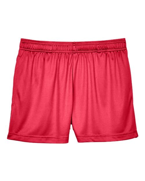 Women's Zone Performance Shorts — Sport Red
