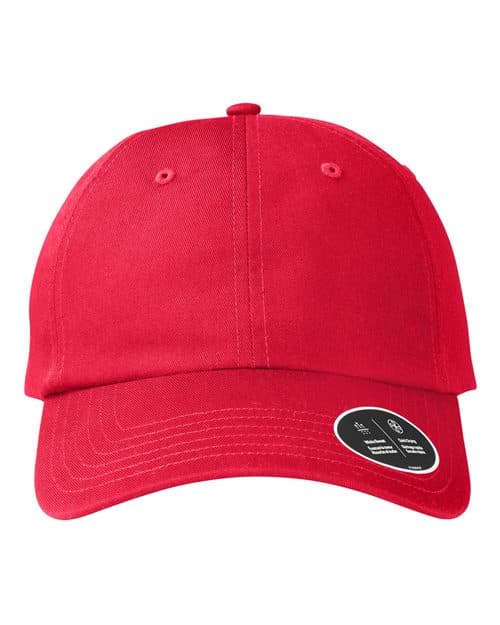 Team Chino Cap — Red/ Red/ Black