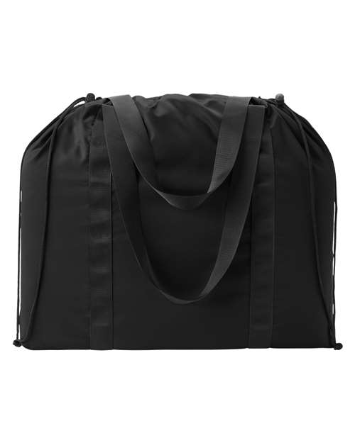 Durable Cinch Tote — Black