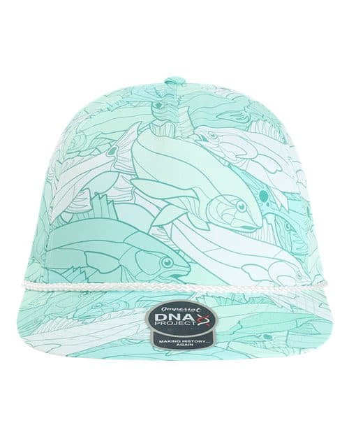 The Golden Hour Cap — Aqua