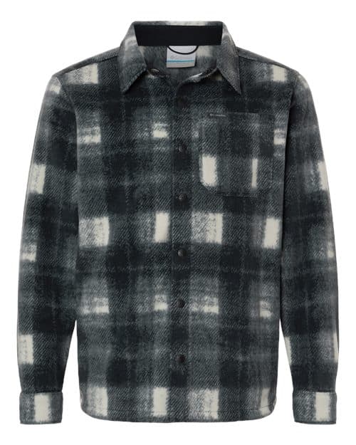 Men's Steens Mountain™ Printed Shirt Jacket II — Chalk Omblur