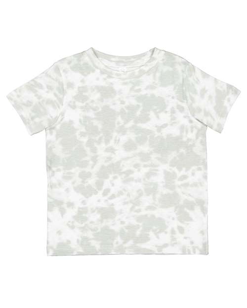 Toddler Fine Jersey Tee - Extended Colors — Haze Tie Dye