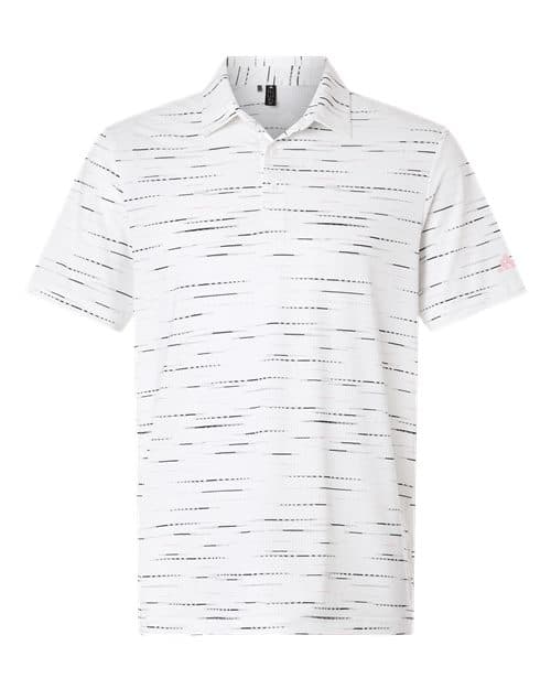 Men's Ultimate365 Mesh Glimmer Print Polo