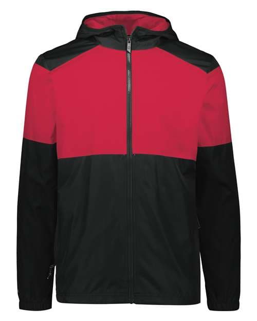 Men's SeriesX Hooded Jacket — Black/ Scarlet