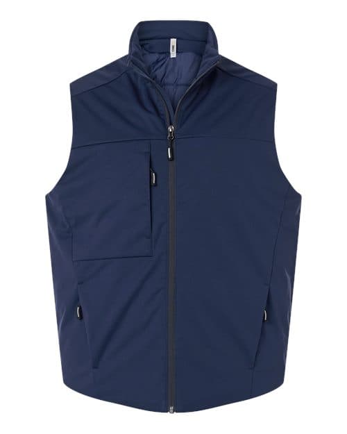 Unisex Techno Lite Flat-Fill Insulated Vest — Classic Navy