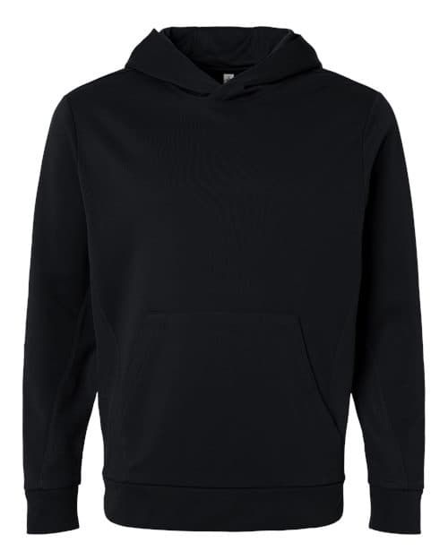 Unisex Squad Hooded Tech Fleece Pullover — Black