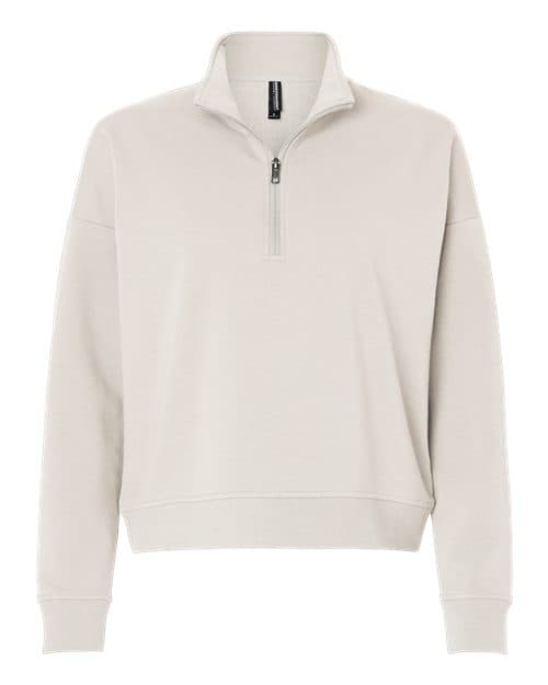Women's Perform Quarter-Zip Pullover — Smoke