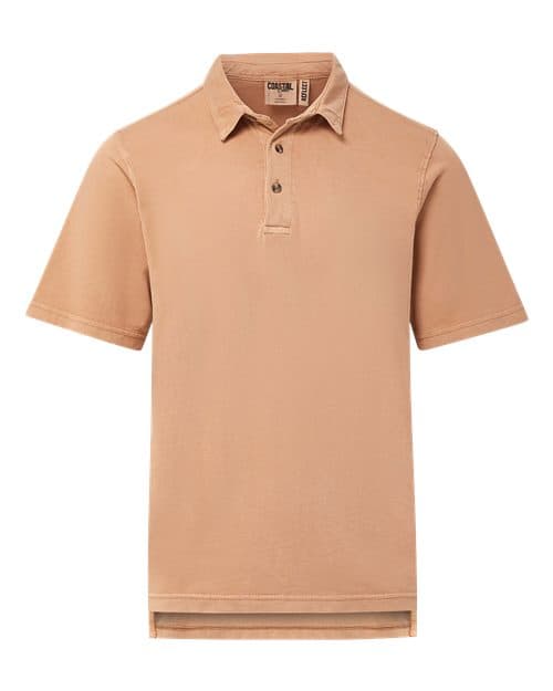 Men's Coastal Color™ Polo — Desert Sands