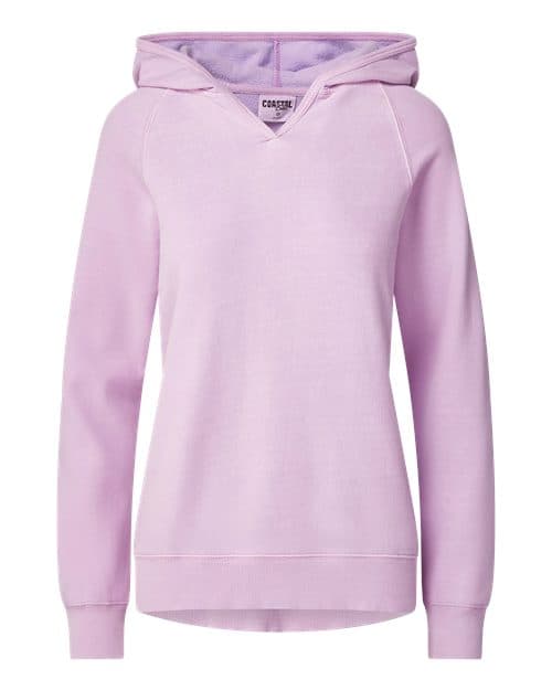 Women's Coastal Color™ Hooded Sweatshirt — Pink Carnations