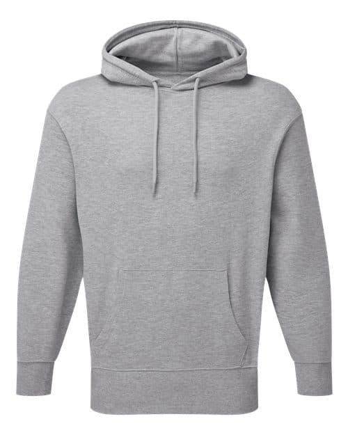Unisex Jamie Recycled Hooded Sweatshirt — Heather Grey