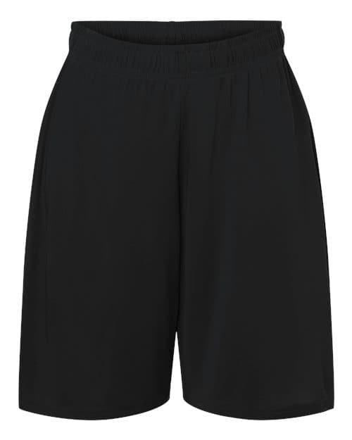 Youth Pro-Lock Performance 7" Shorts with Pockets — Black