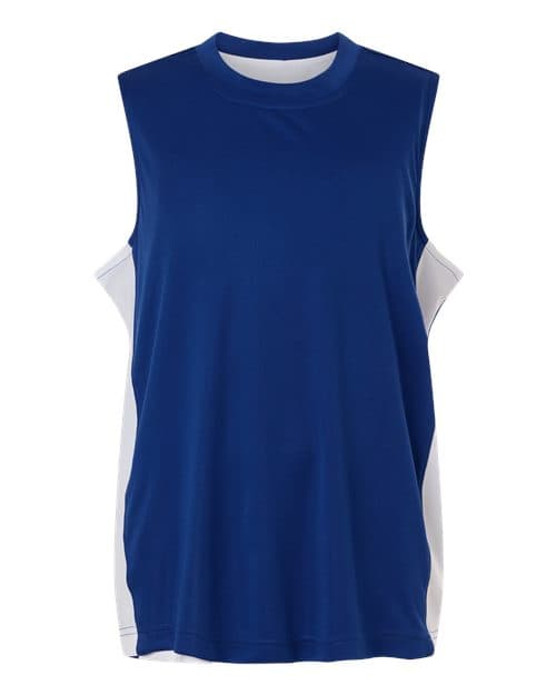 Youth Zone Performance Reversible Jersey — Sport Royal/ White