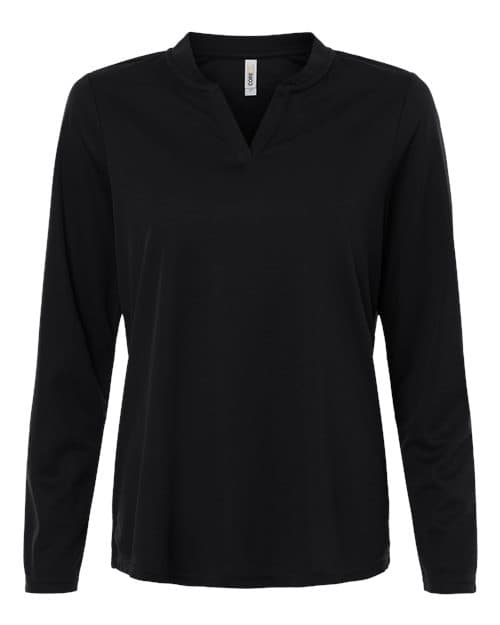 Women's Nova Performance Long Sleeve Pique Polo