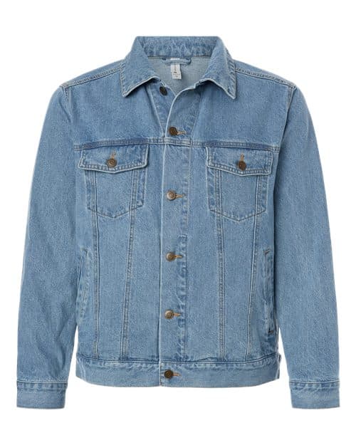 Unisex Cooper Denim Jacket — Light Denim