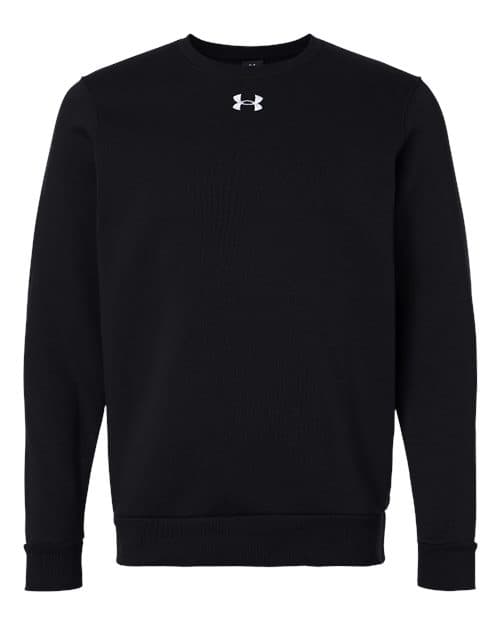Men's Team Icon Fleece Crew — Black/ White