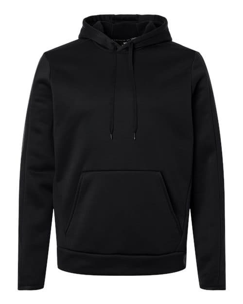Men's Armour Fleece Pro Hooded Sweatshirt — Black/ White