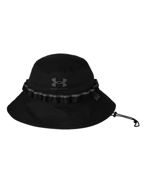 AV Bucket Hat — Black/ Castlerock