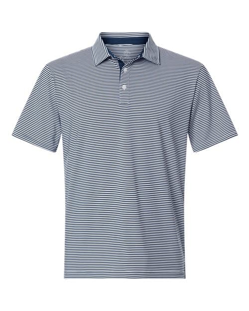 Men's Smith Striped Polo — Navy White