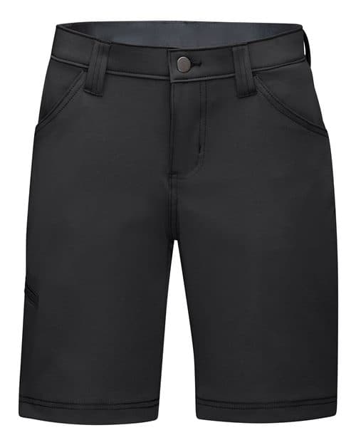 Women's Extended Sizes Cooling Work Shorts — Black
