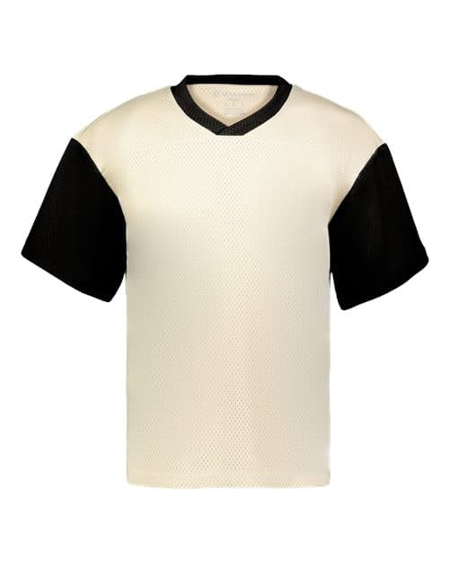 Unisex Prep Street Fan Jersey — Alabaster/ Black