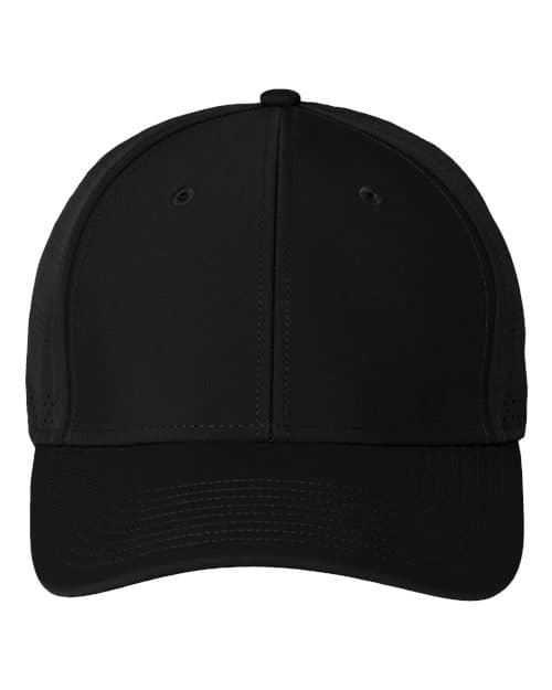 Fundamental Gameday Stretch Cap — Black/ Team Dark Grey