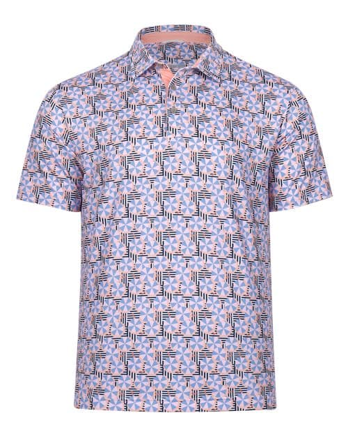 Men's Cabana Polo — Pink