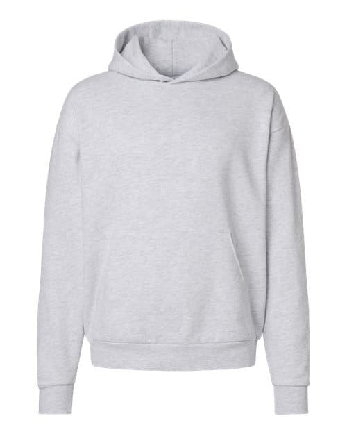 Unisex Avenue Midweight Hooded Sweatshirt — Ash Heather
