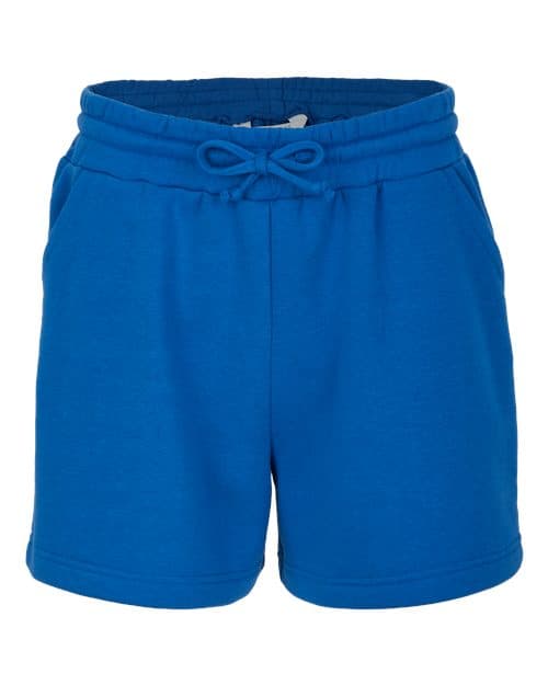 Women's Fleece Shorts — Electric Royal