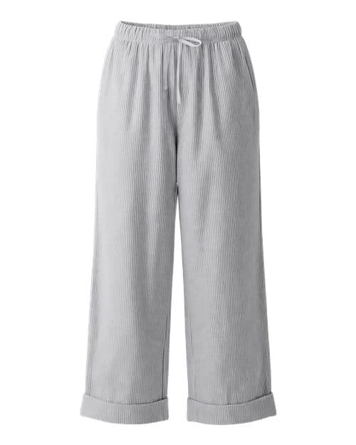 Women's Seersucker Pants — Oxford/ White Stripe