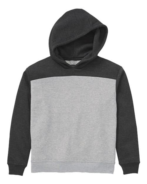 Youth Colorblocked Hooded Sweatshirt