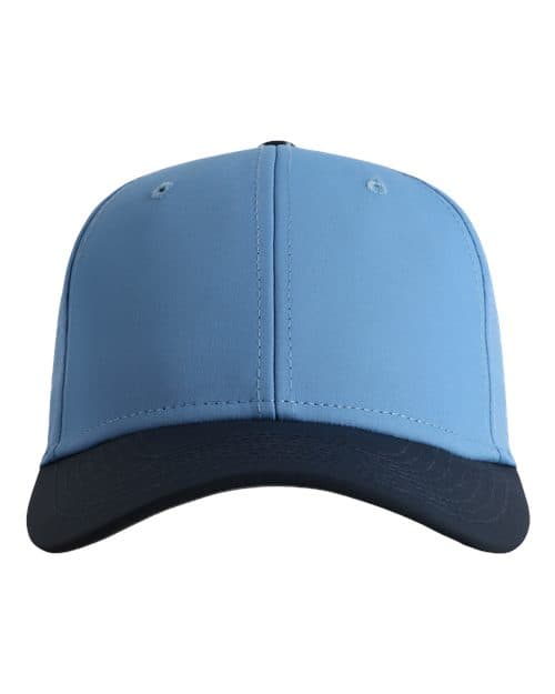 The Elements Recycled Two-Tone Performance Cap — Powder Blue/ Navy