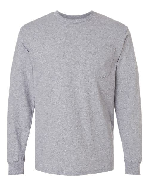 Unisex Ultra Cotton® Long Sleeve Pocket T-Shirt