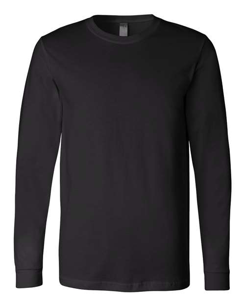 Unisex Jersey Long Sleeve Tee — Black