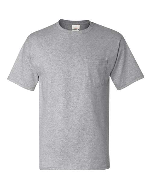 Men's Authentic Pocket T-Shirt — Light Steel