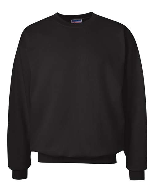 Unisex Ultimate Cotton® Crewneck Sweatshirt — Black