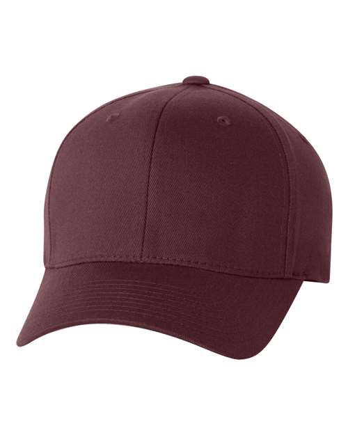 Cotton Blend Cap — Maroon