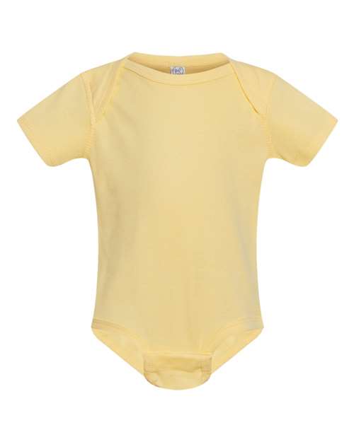 Infant Baby Rib Bodysuit — Banana