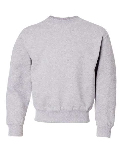 Youth NuBlend® Crewneck Sweatshirt — Ash